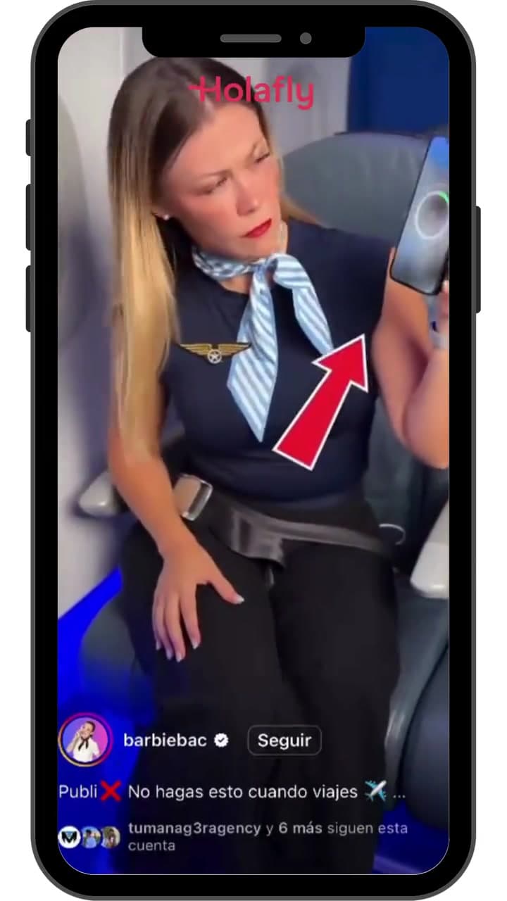 Vista previa de la campaña Holafly x Barbiebac